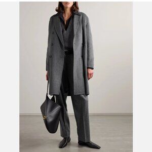 Theory Double-breasted Wool & Cashmere Oversize Coat